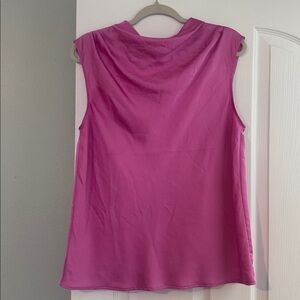 Ann Taylor Fuchsia Sleeveless Blouse